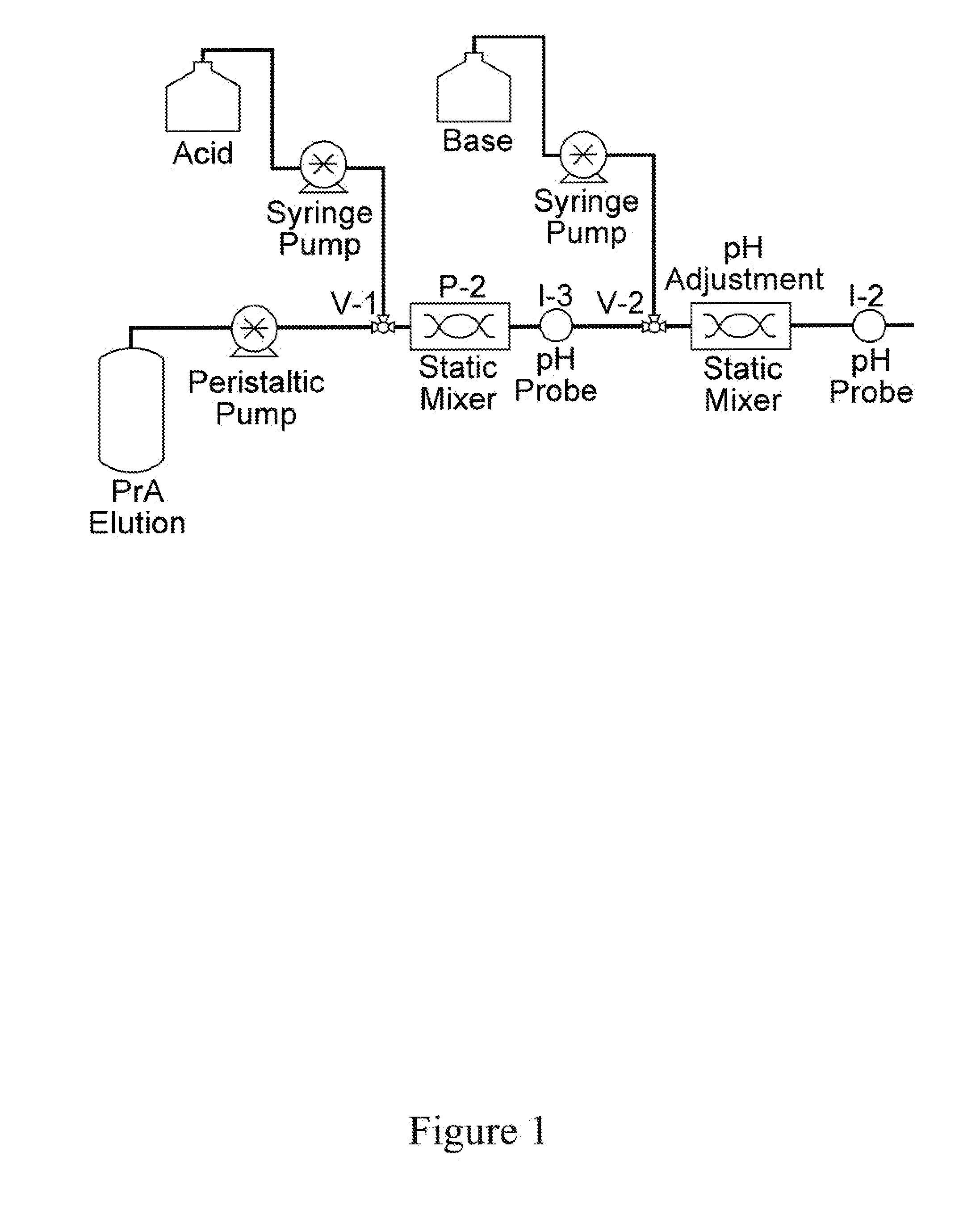 Methods for Inactivating Viruses During a Protein Purification Process