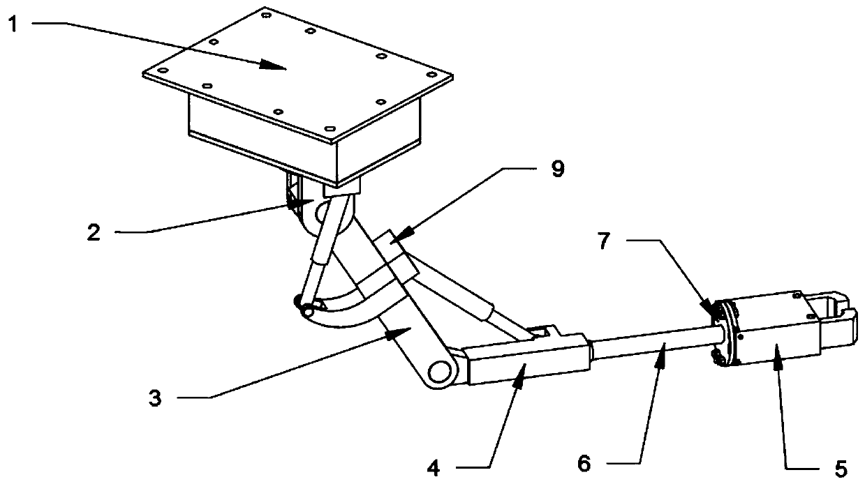 Assistance mechanical arm structure based on truss robot