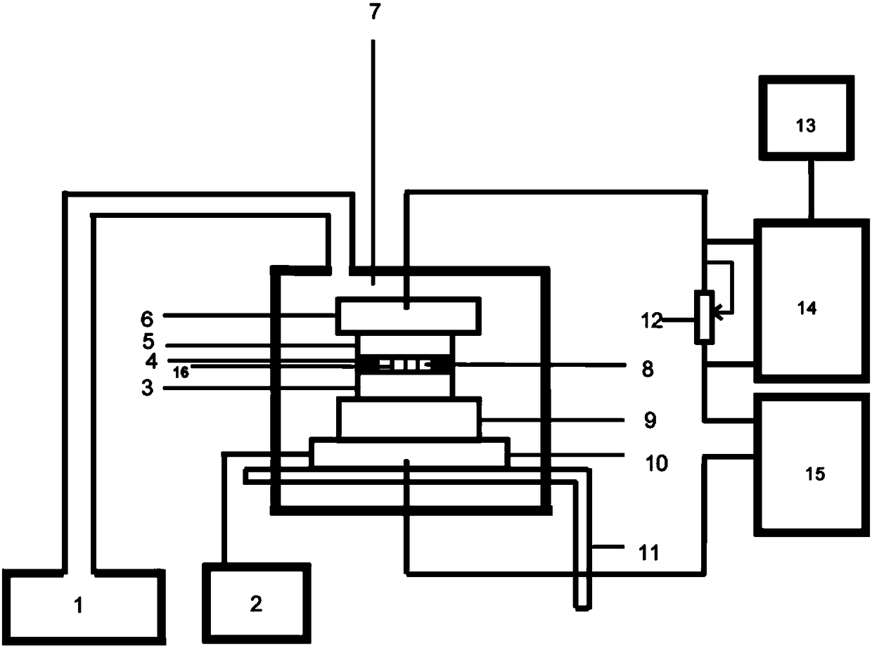 Anodic bonding method and anodic bonding device for vacuum glass sealing