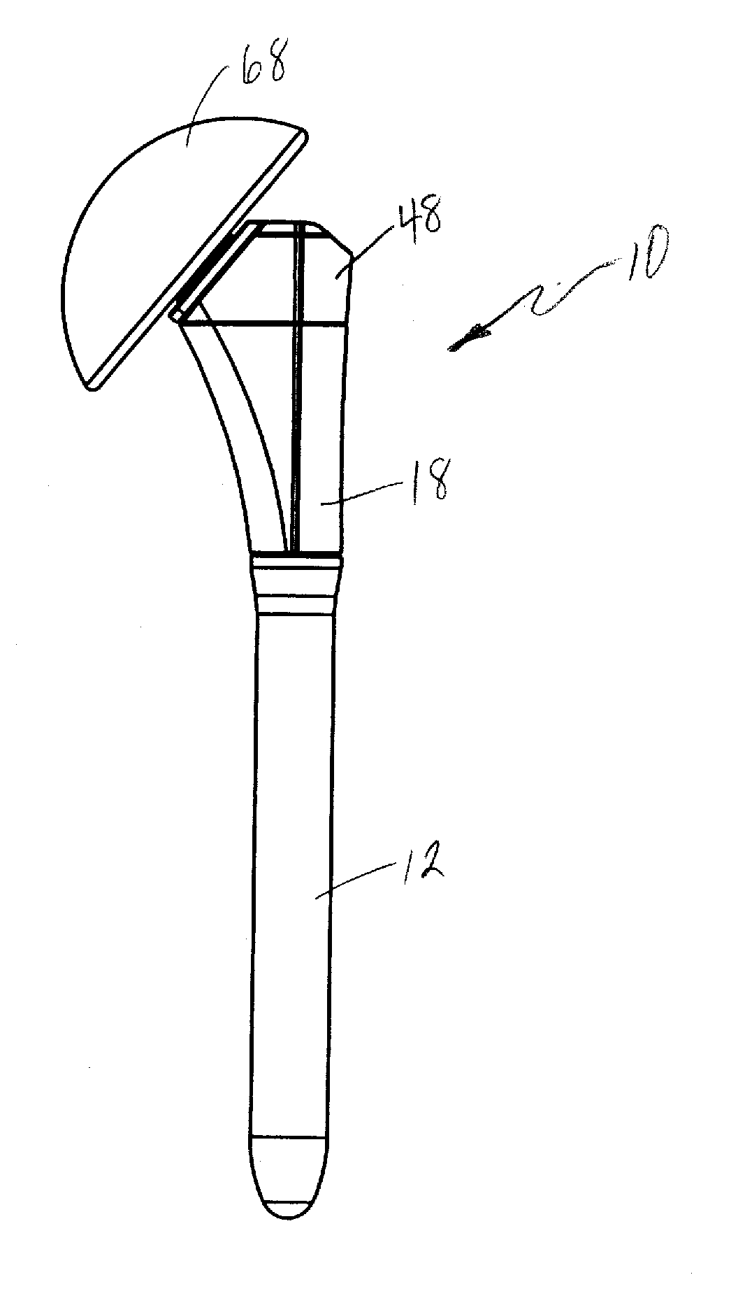 Modular shoulder prosthesis