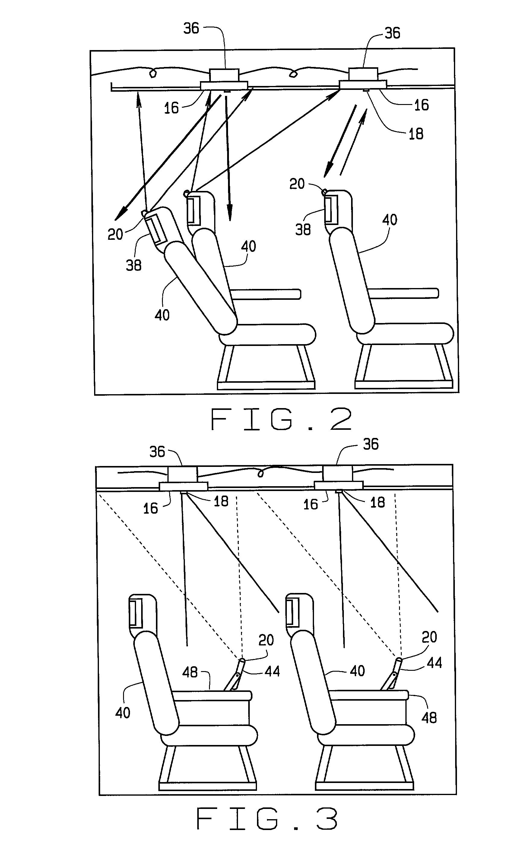 Mobile platform local area network using direct infrared