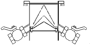 Gas adsorption equipment for supergravity movable adsorption bed