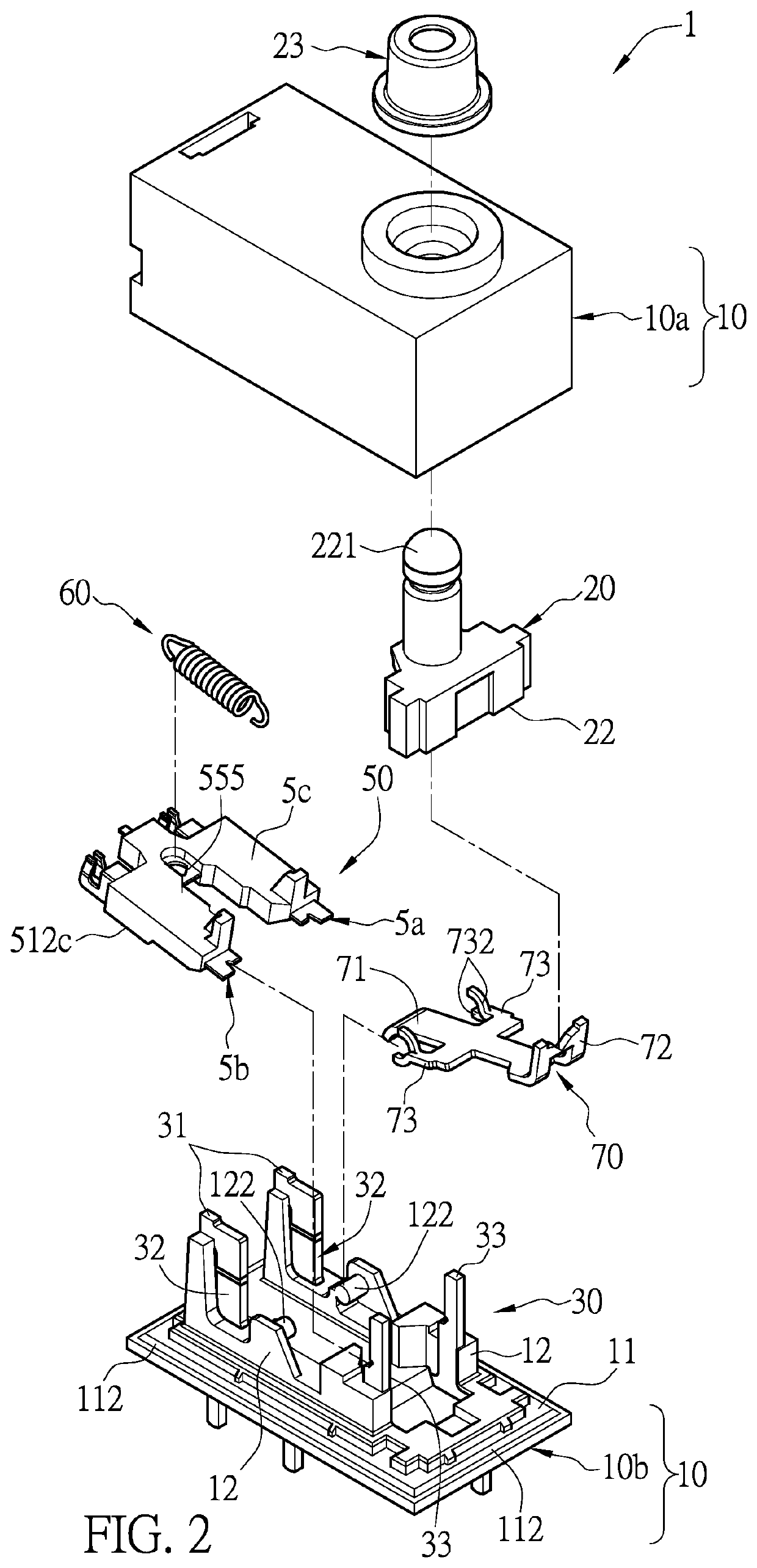 Conducting switch mechanism