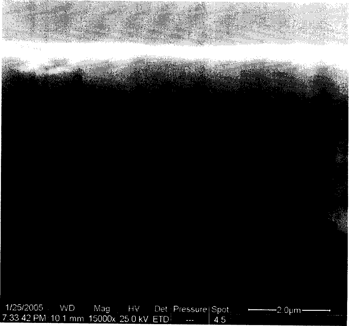 Diamond film containing chronium and its preparing method