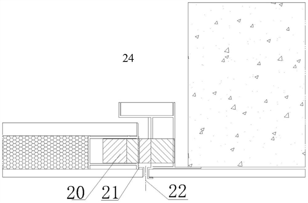 Hidden tube well door and mounting method