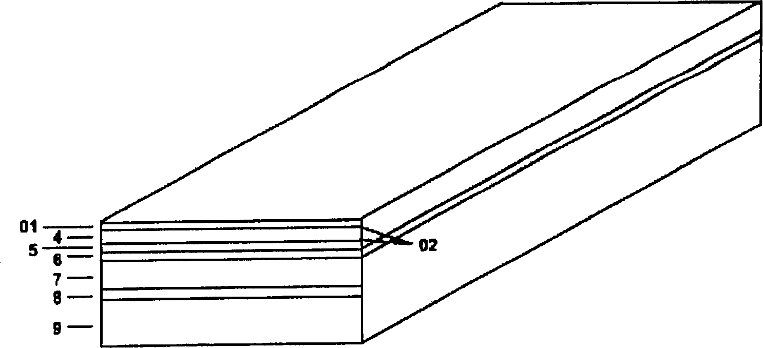 High power 650nm semiconductor laser for digital multi-purpose optical disks and manufacturing method