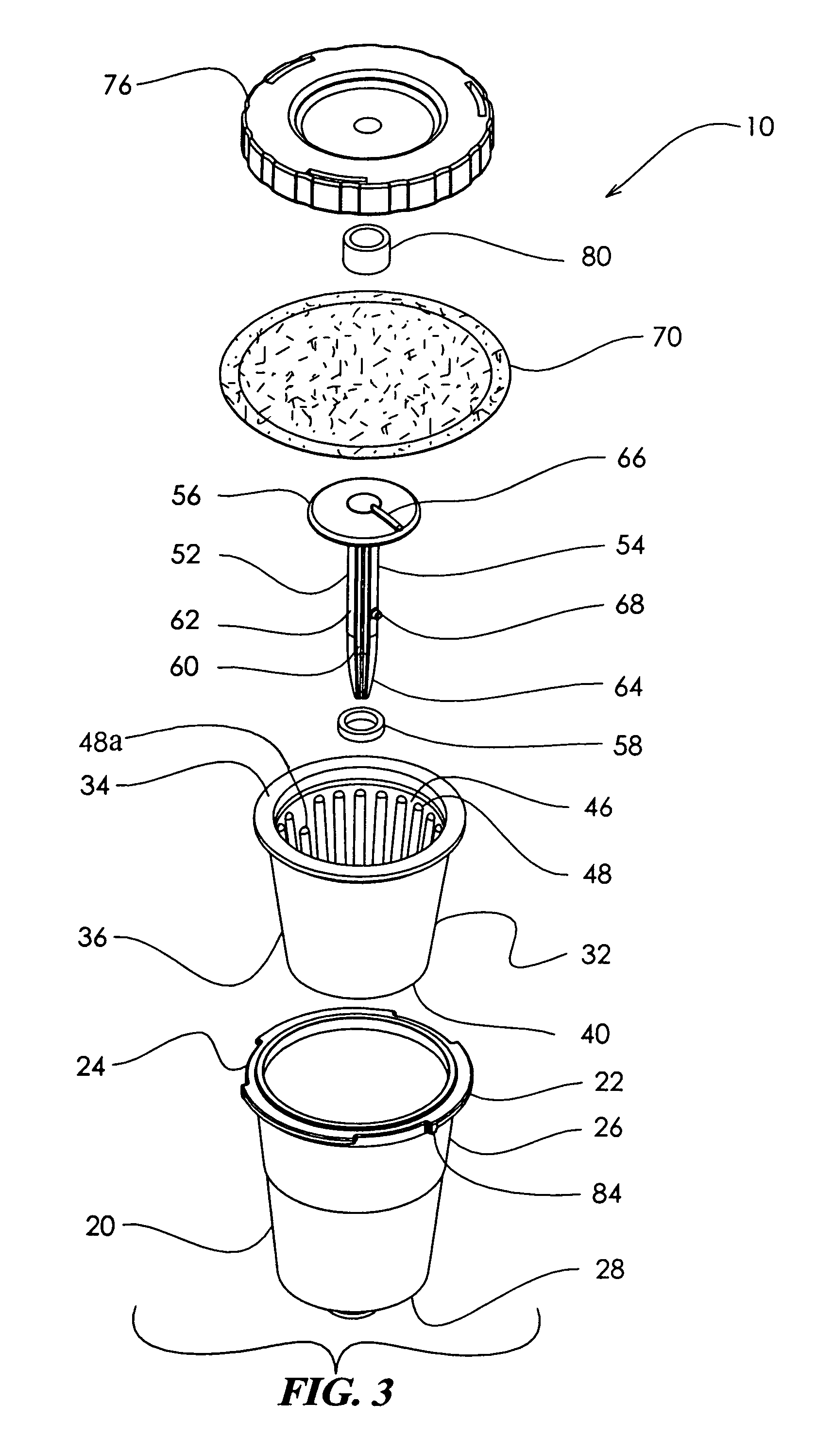 Single cup pod holder