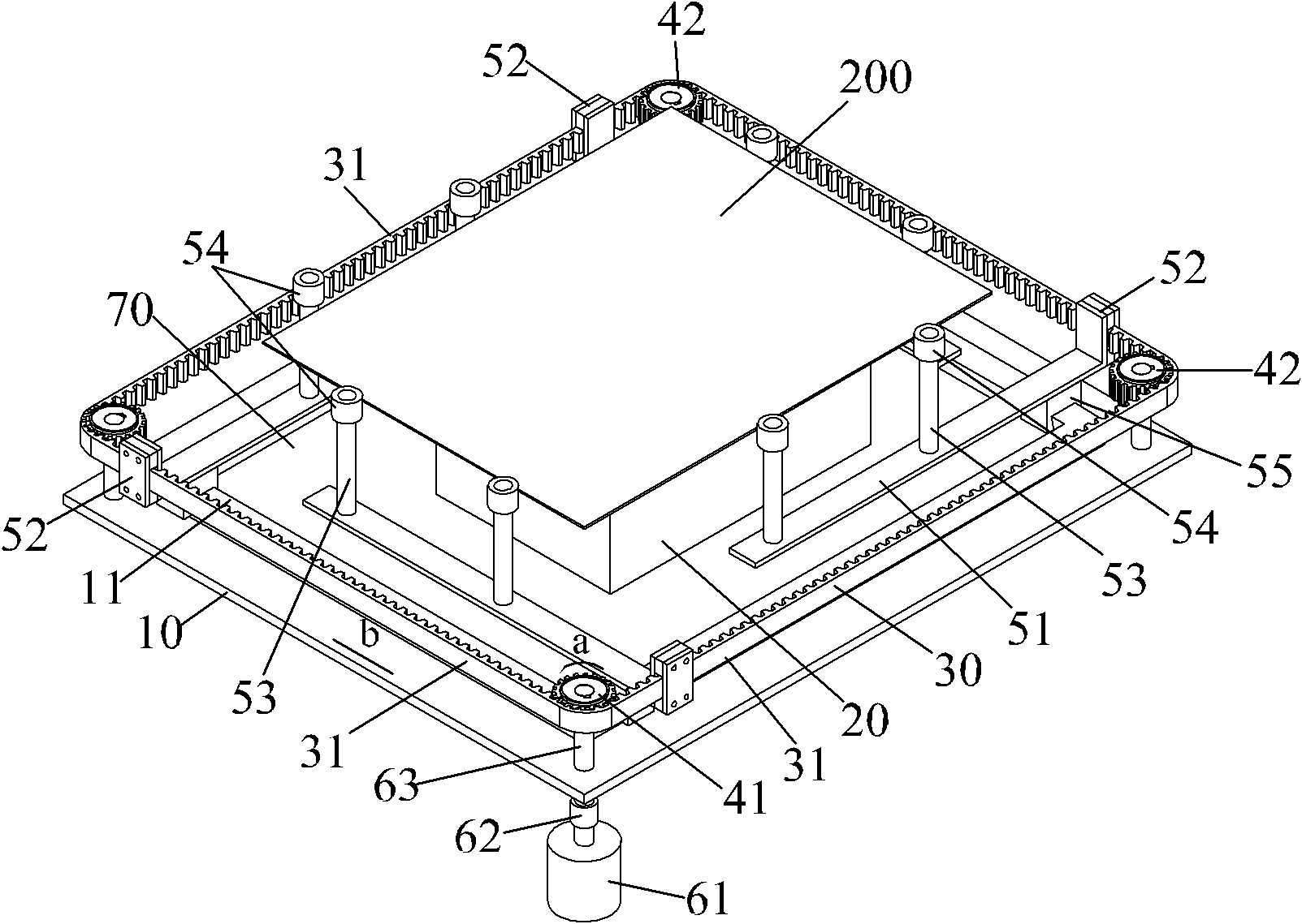 Accurate guiding and positioning equipment