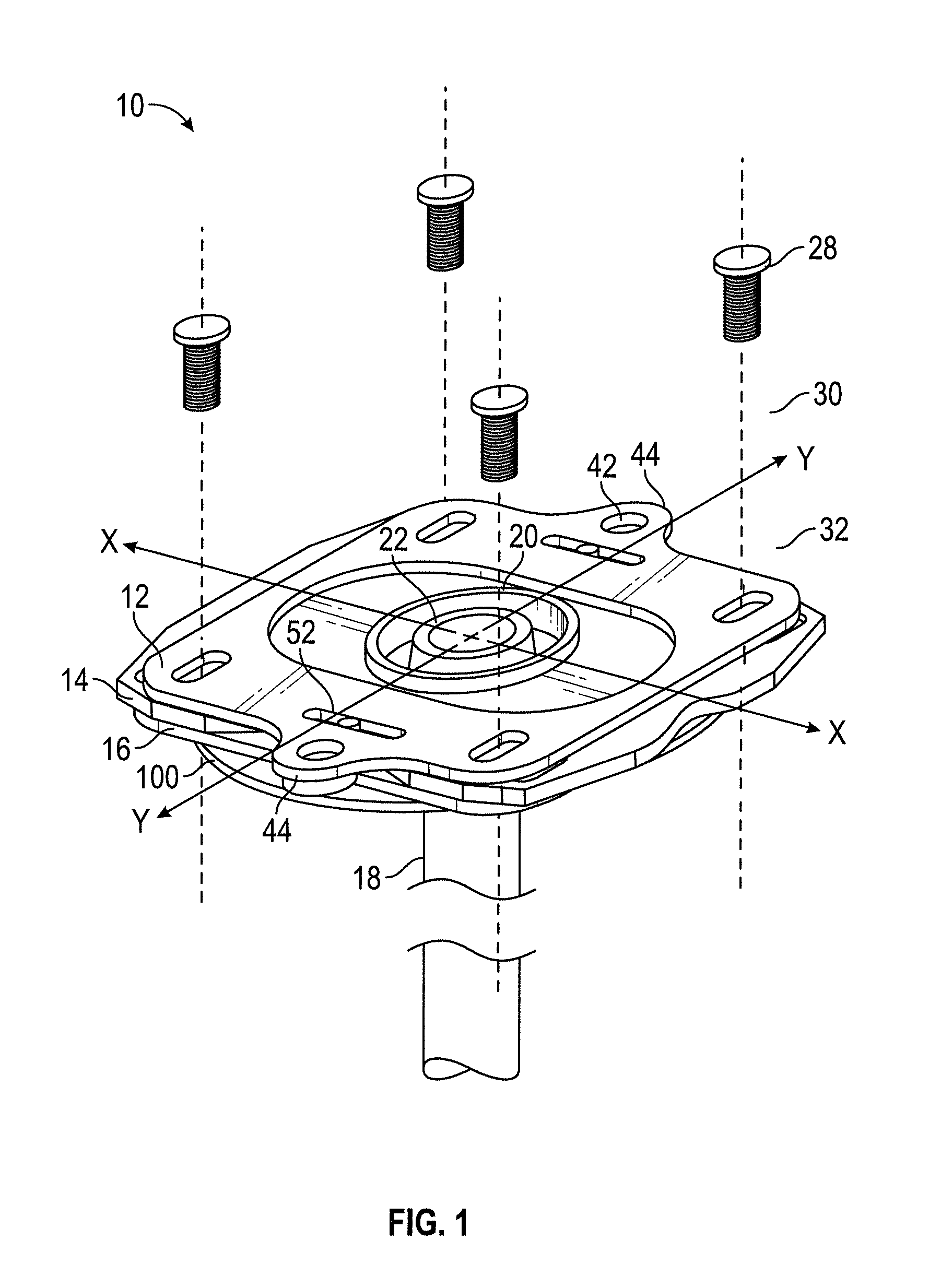 Plates Allowing Adjustment of Caster and Camber