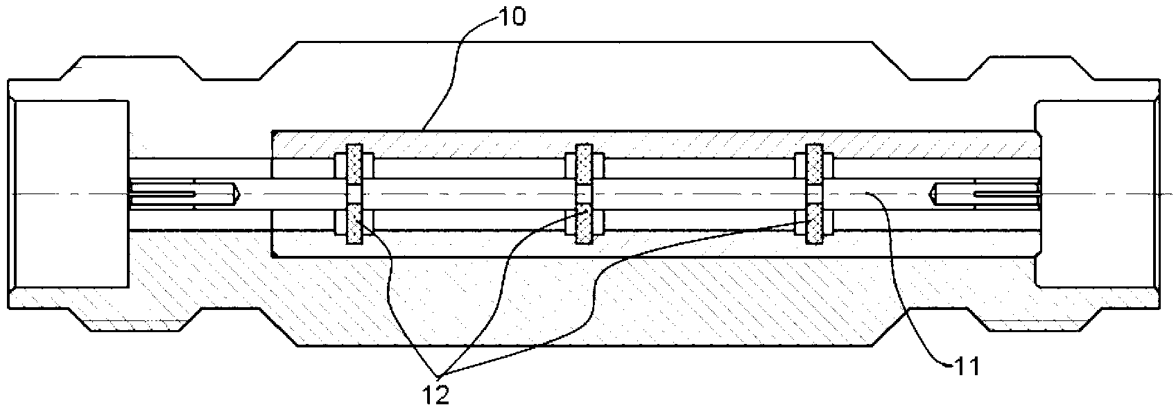 Superhigh-frequency coaxial connector