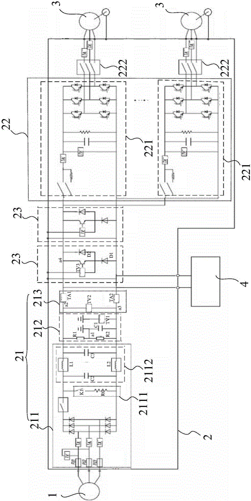 Railway vehicle traction system and railway vehicle