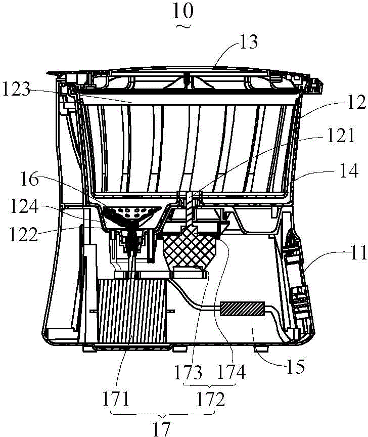 Fruit and vegetable cleaning machine