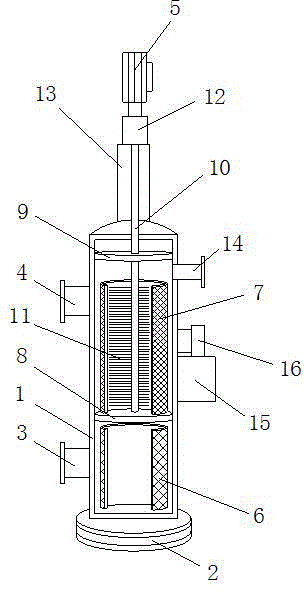 Reverse cleaning filter