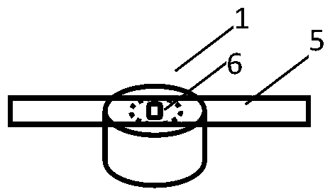 Method for measuring refractive index of material by irradiating edges and bottom surface of biprism