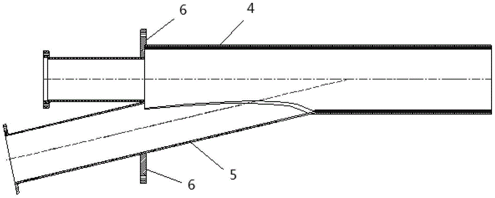 Inclined two-stage micro-oil gasification burner