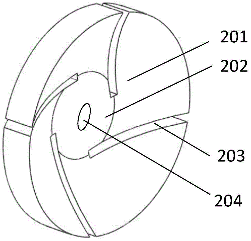 Contact of transverse magnetic field of novel vacuum arc-extinguishing chamber