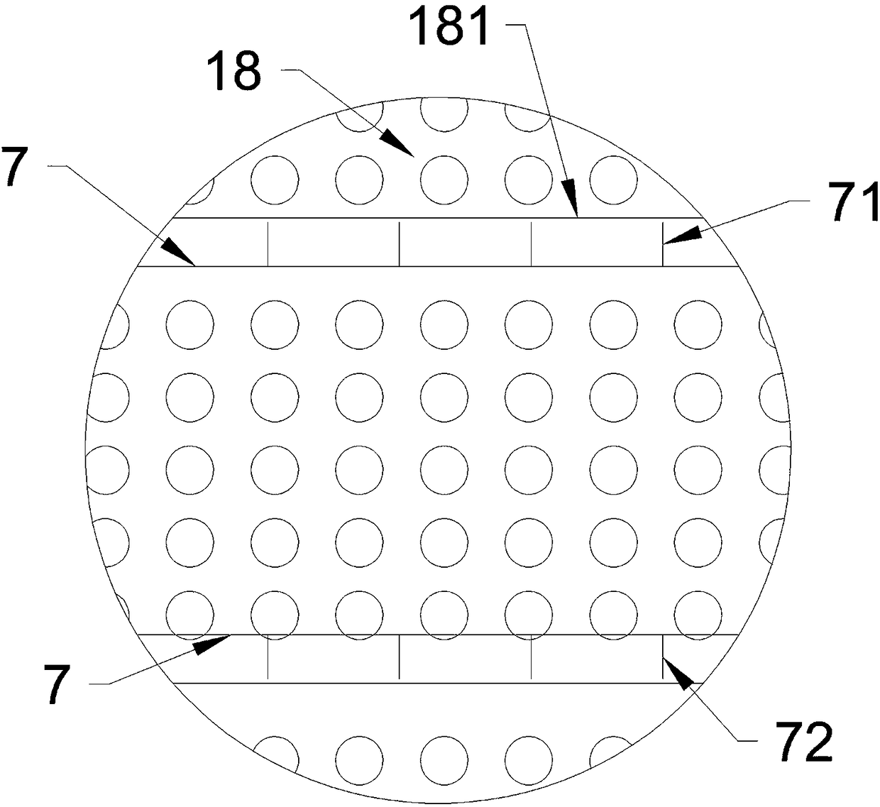 Endothelium peeling system and method for chestnut shell removal production line