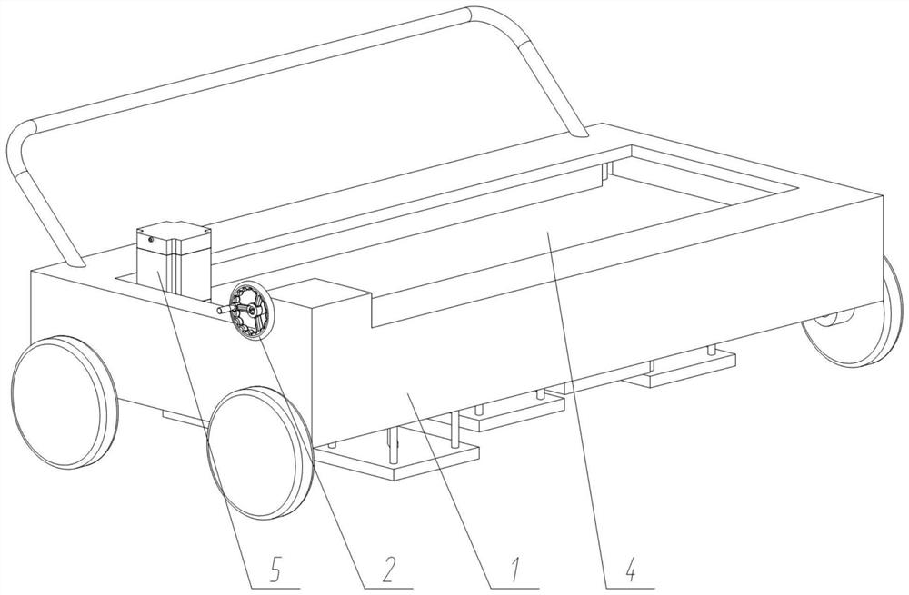 Modular maintenance device capable of improving survival rate of transplanted turf