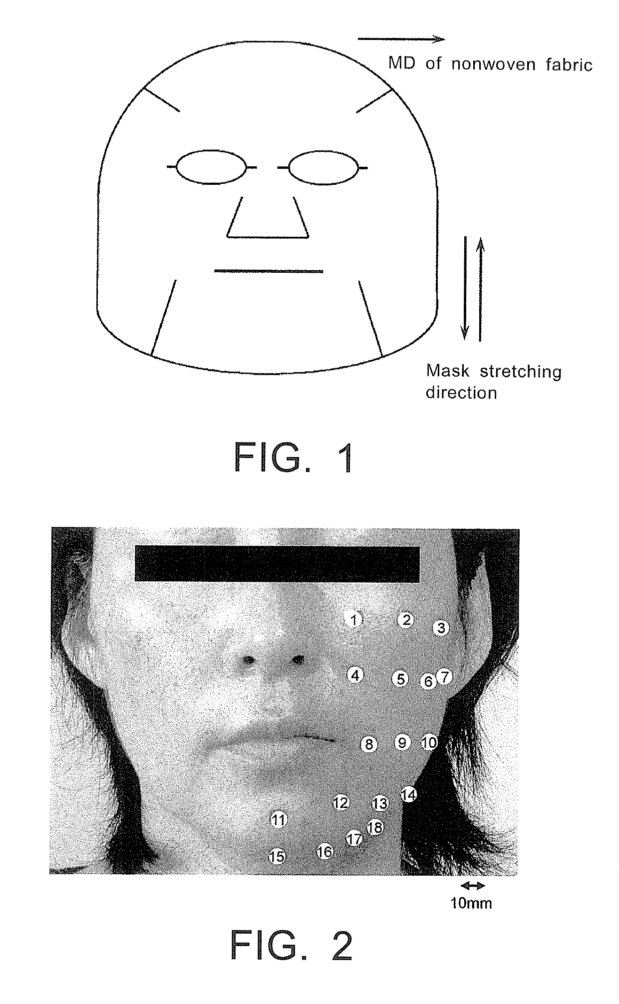 Cosmetic facial mask