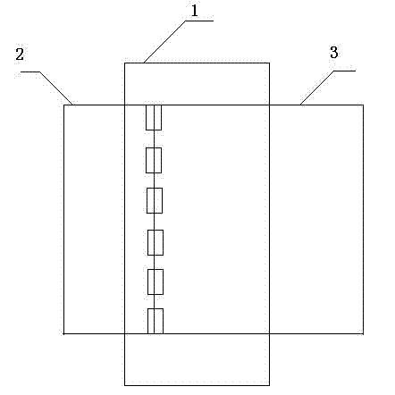 Assembled die for inductor