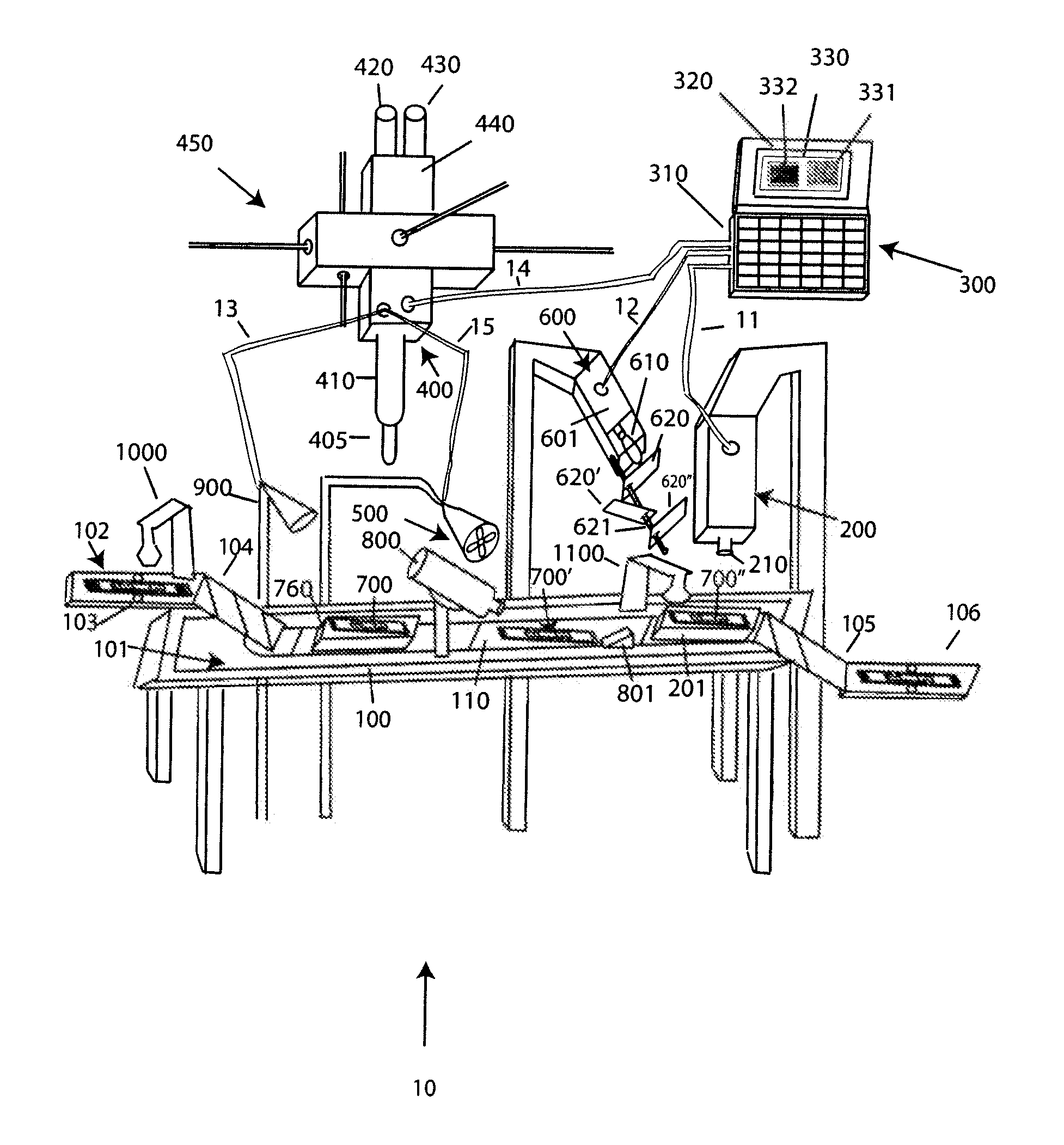 Method for determining a complete blood count on a white blood cell differential count