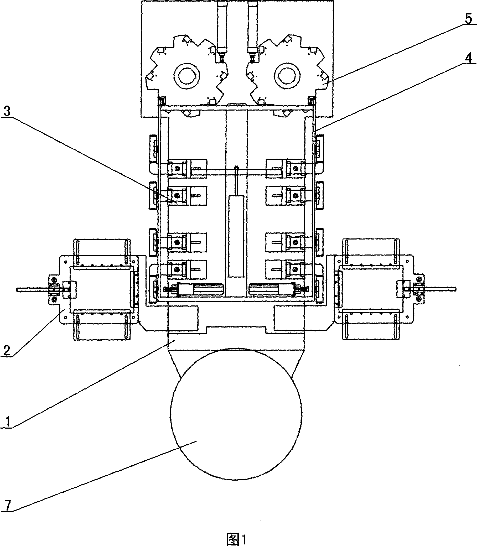 Soft packaging tube sealing machine