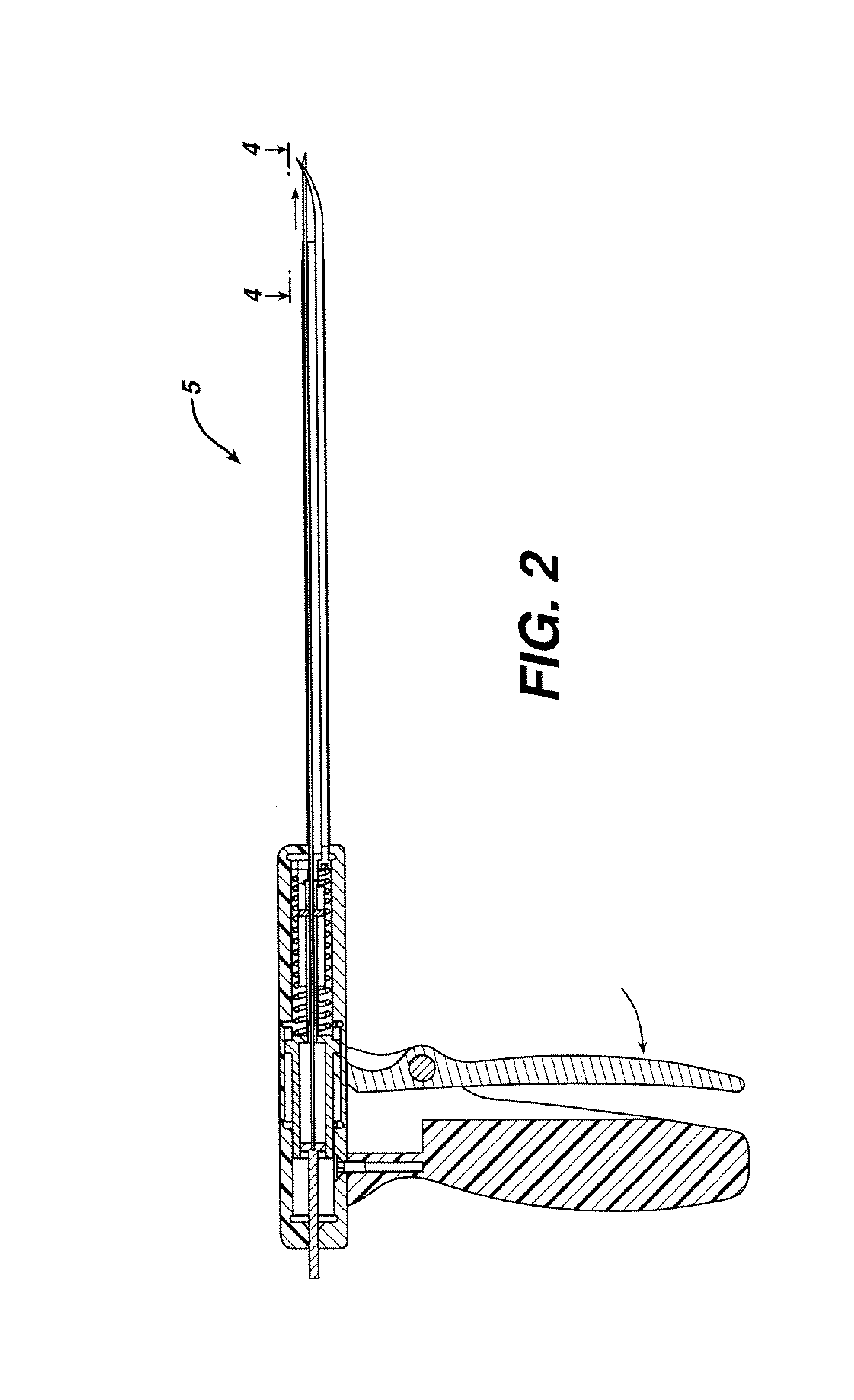 Minimally invasive stitching device