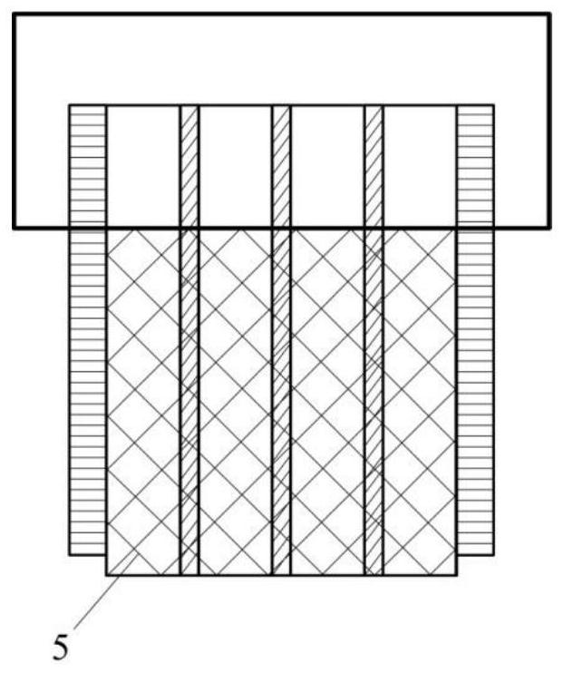 A kind of preparation method of multi-material laminated electrode