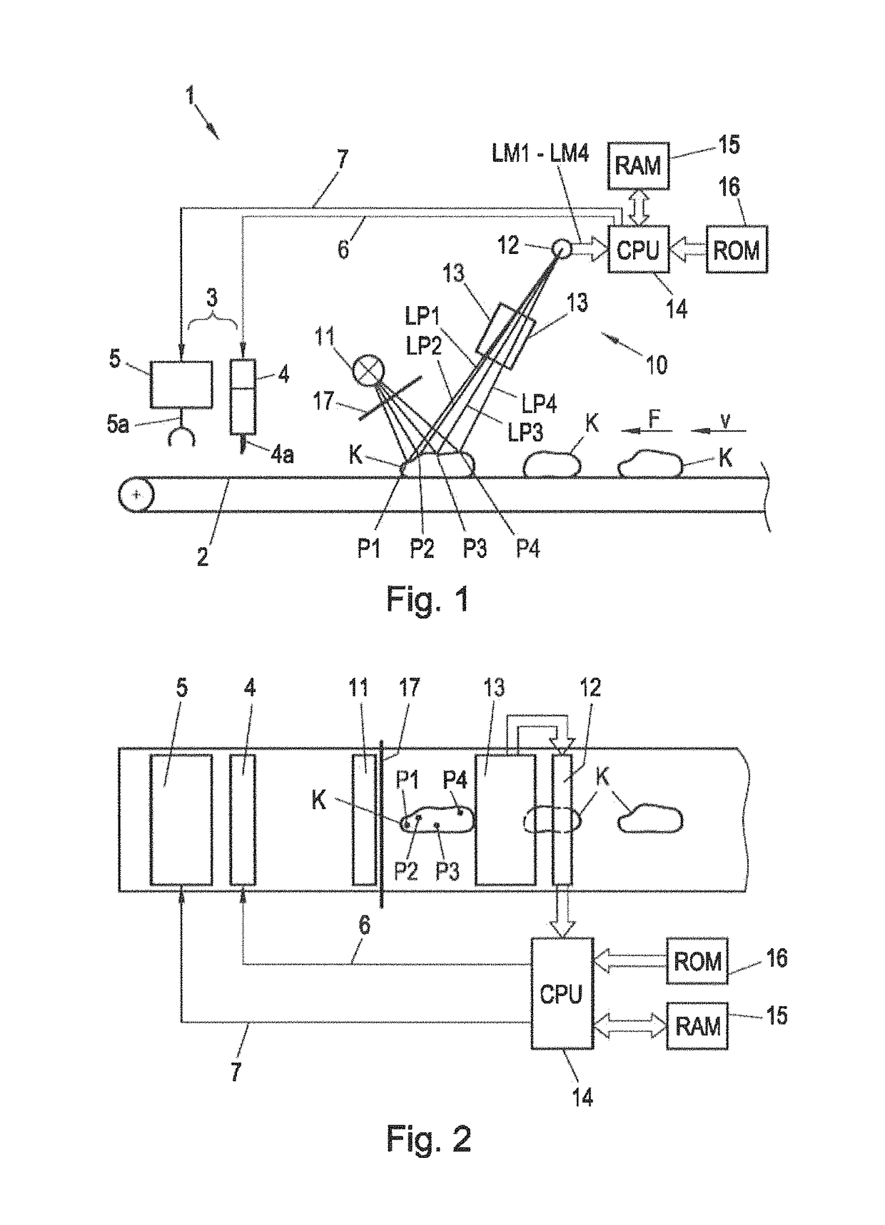 Method, sensor unit and machine for detecting “sugar top” defects in potatoes