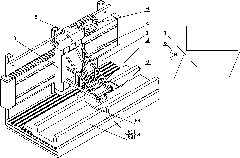 Gap sensor calibration system of magnetic-levitation train