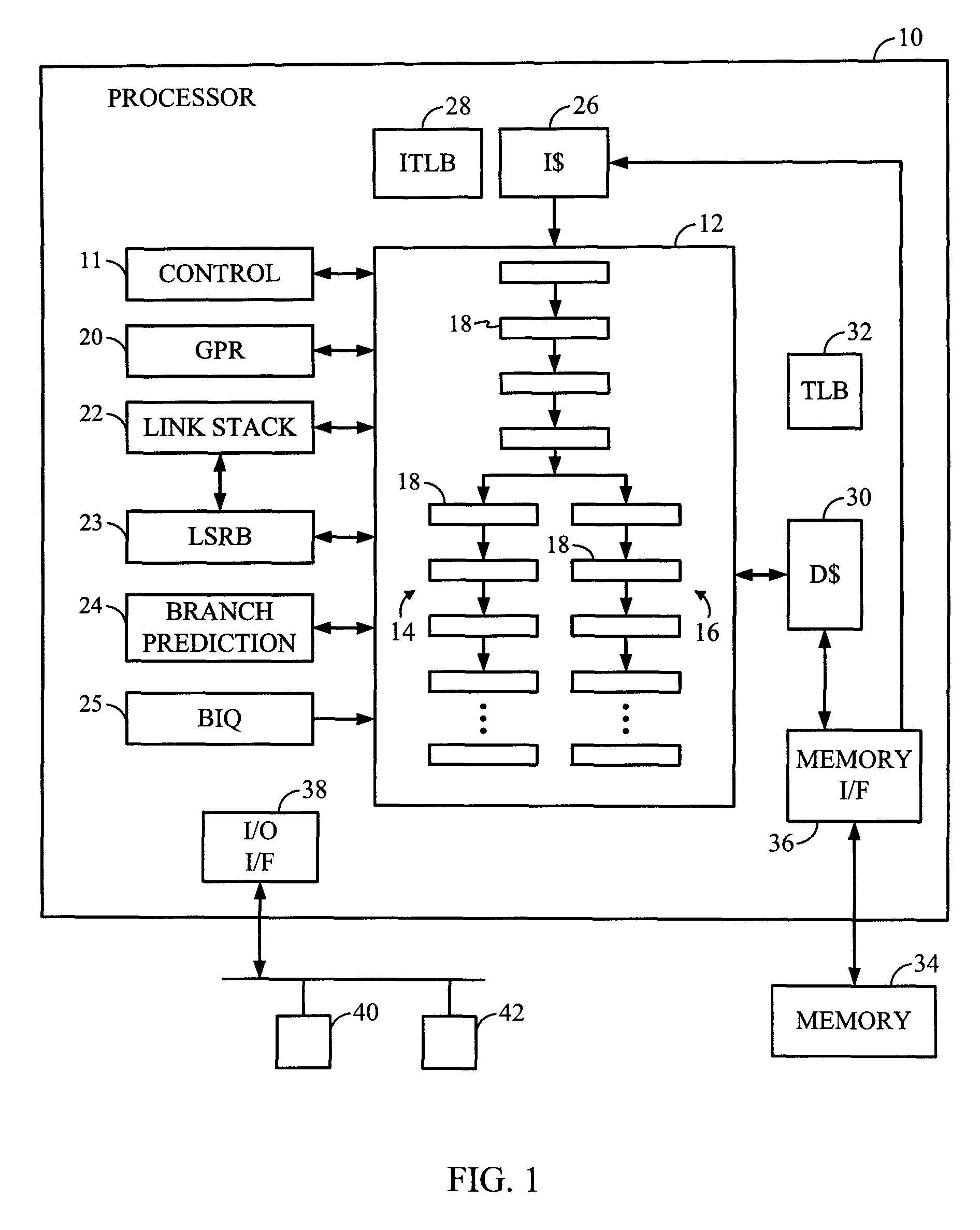 Link stack repair of erroneous speculative update