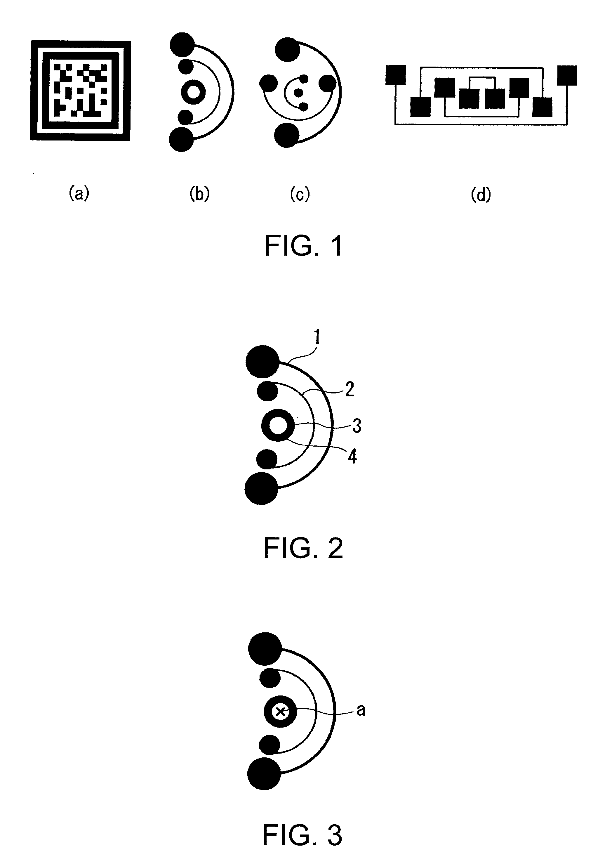 Marker processing method, marker processing device, marker, object having a marker, and marker processing program