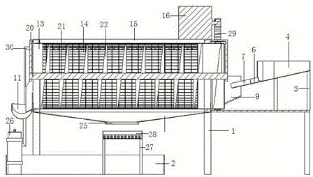 Eggshell peeling machine