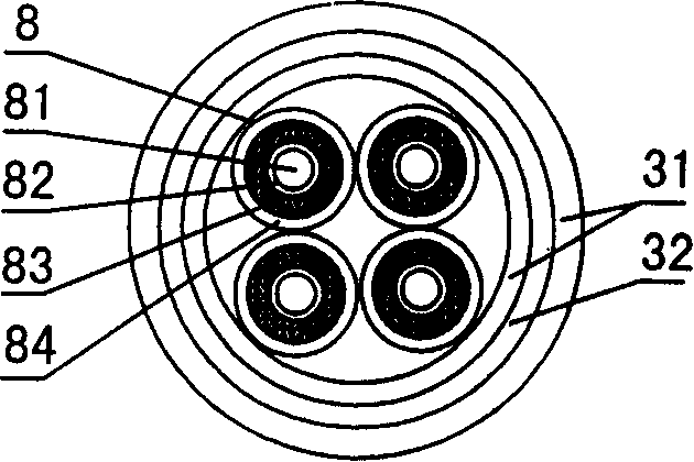 Railway signal cable and method for manufacturing the same