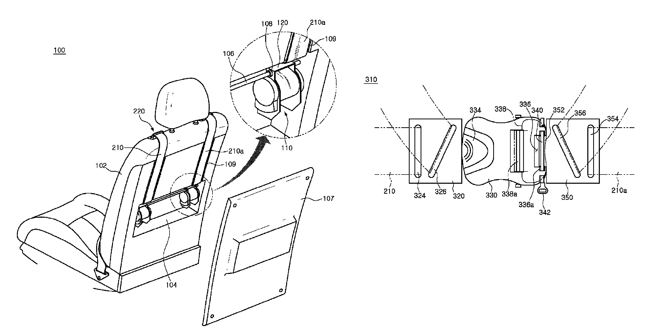 Safety belt for a vehicle