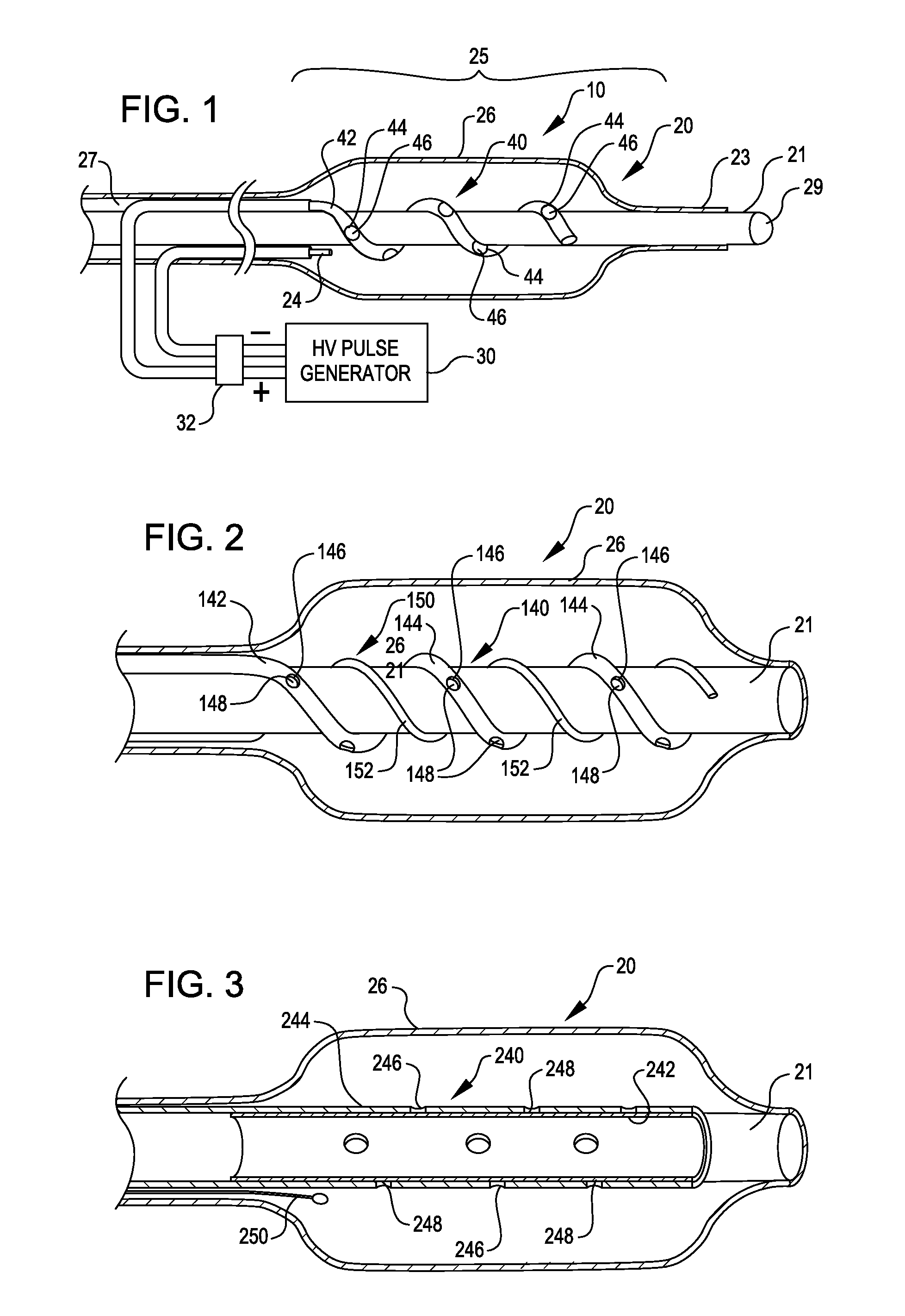 Shock wave balloon catheter with multiple shock wave sources