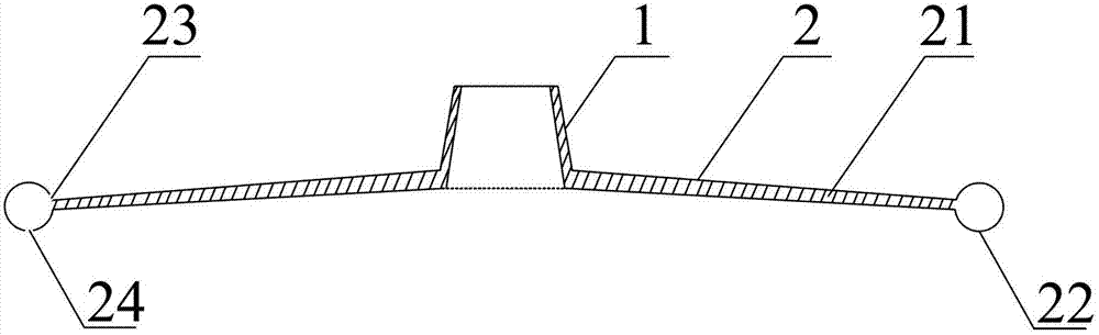 Anti-icing voltage-sharing plate