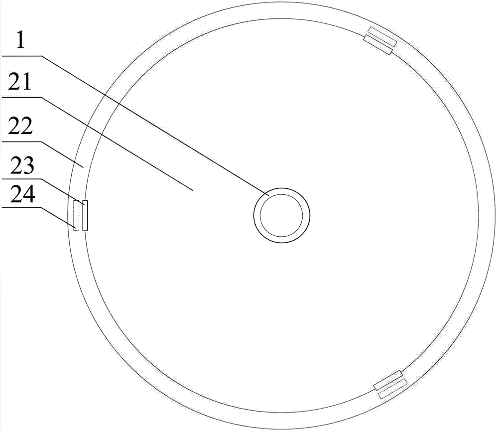 Anti-icing voltage-sharing plate