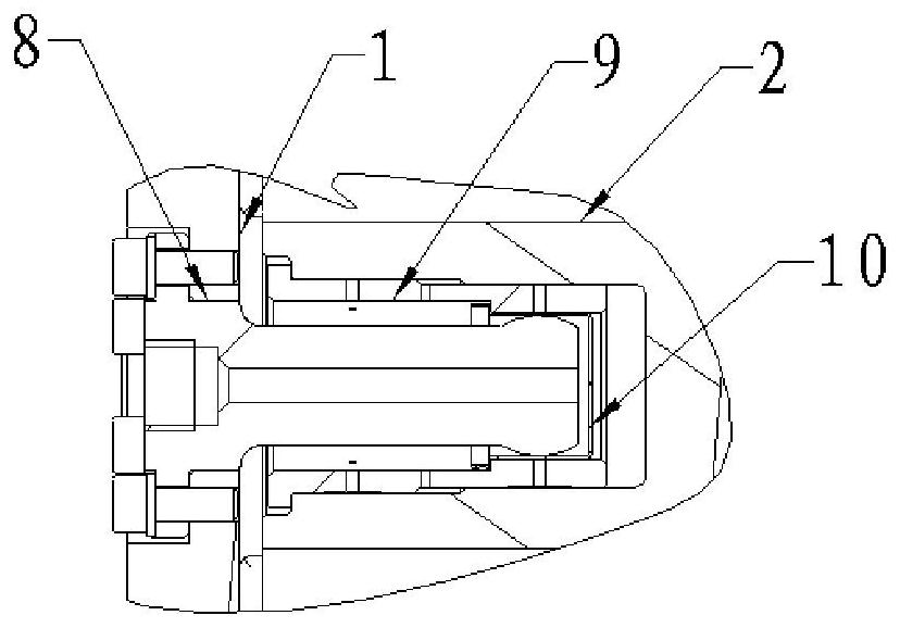 A high-stability support structure applied to a long space mirror