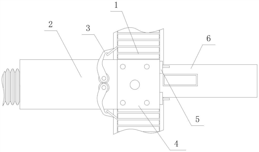 Assembling system for assembling insulation board in insulation perforated brick and assembling method