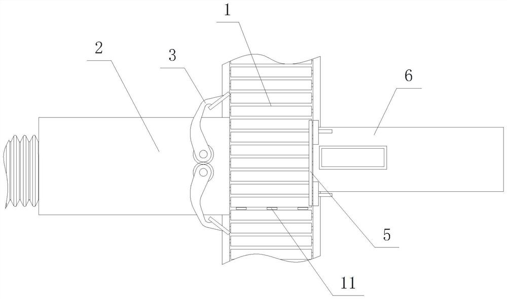 Assembling system for assembling insulation board in insulation perforated brick and assembling method