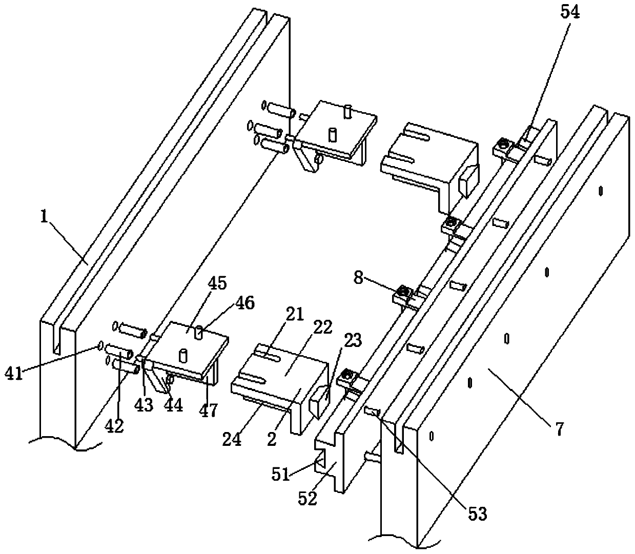 Quick connecting and mounting structure for indoor decoration plate