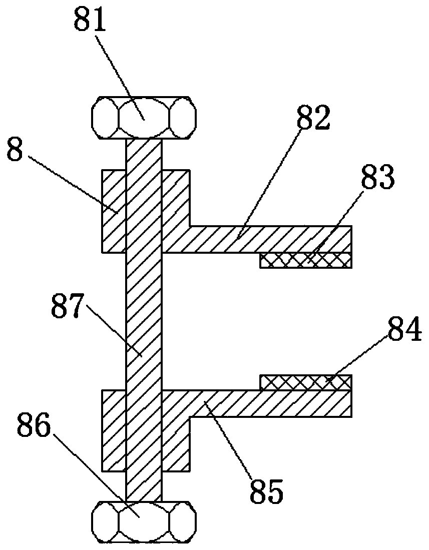 Quick connecting and mounting structure for indoor decoration plate