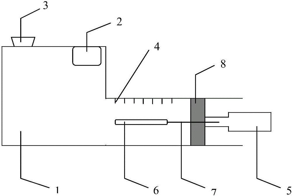 Method for measuring object density based on air pressure process