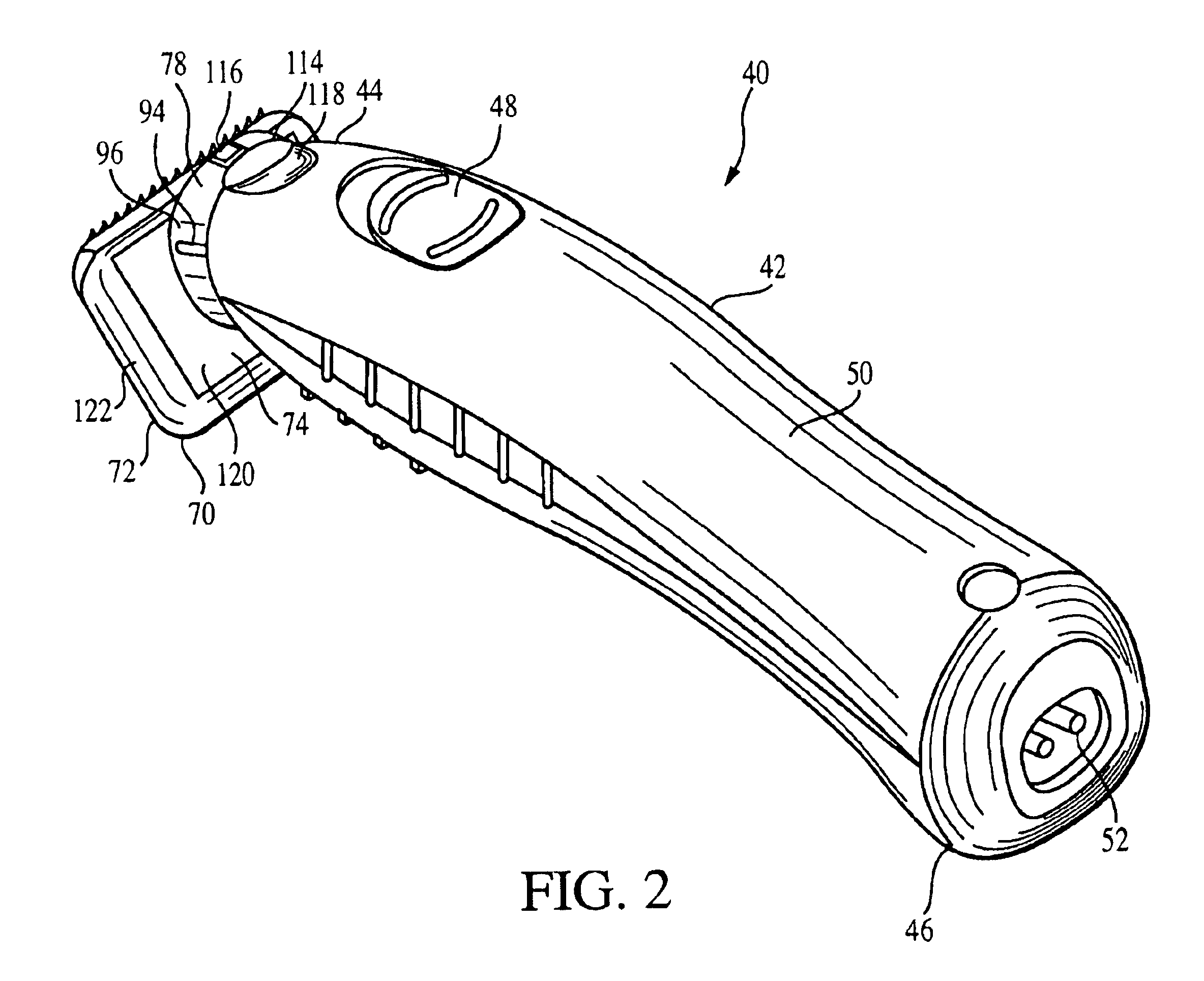 Fixed head clipper and disposable blade assembly