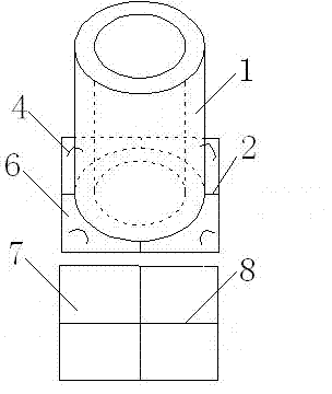 Reinforced concrete inspection well whole prefabricated hoisting construction method