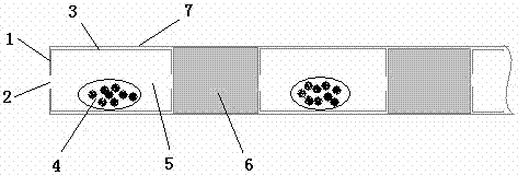 Fixed part composite filter rod and composite filter tips thereof