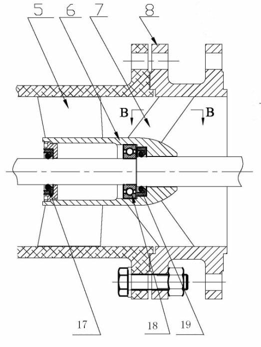 Axial-flow pump for particle image velocimetry and particle image velocimetry method