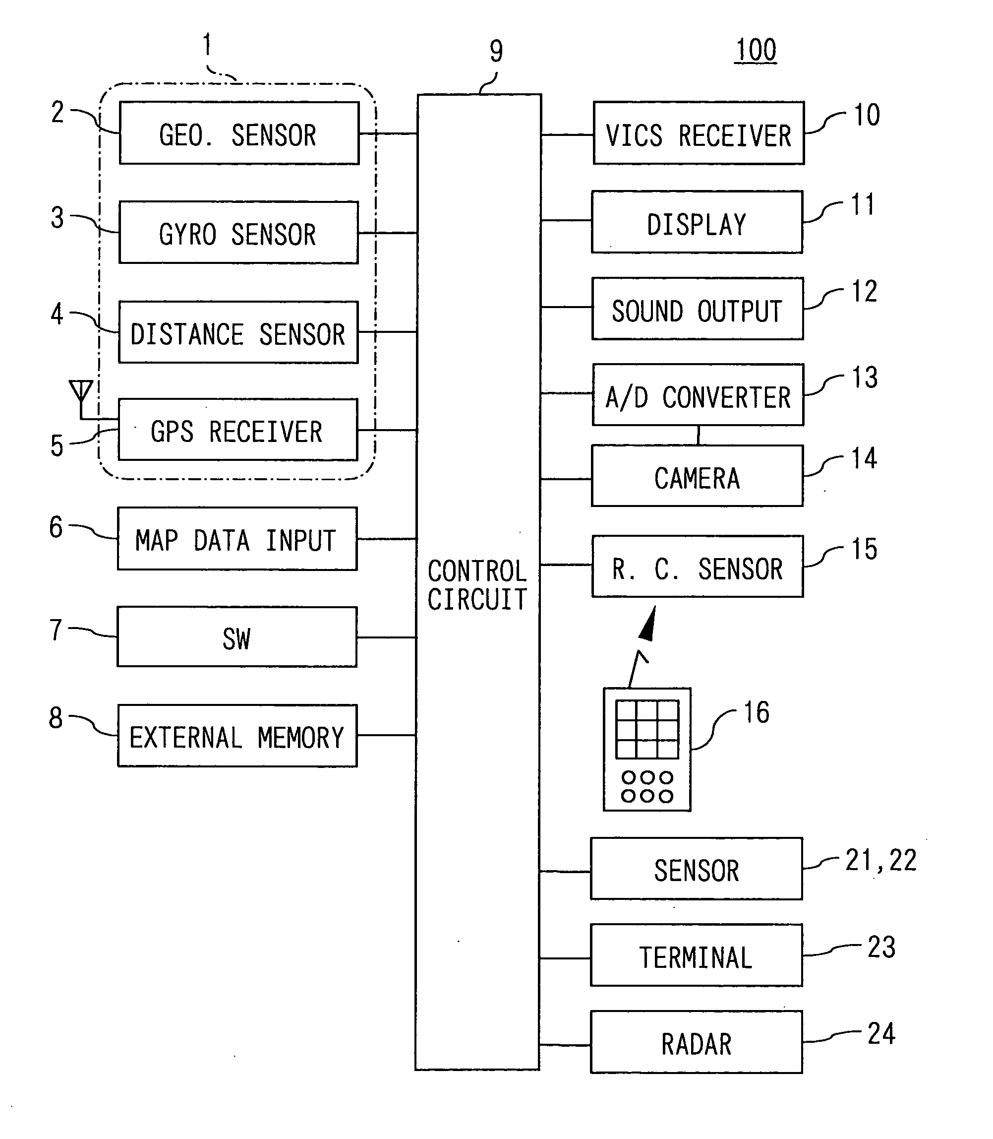 Car navigation device