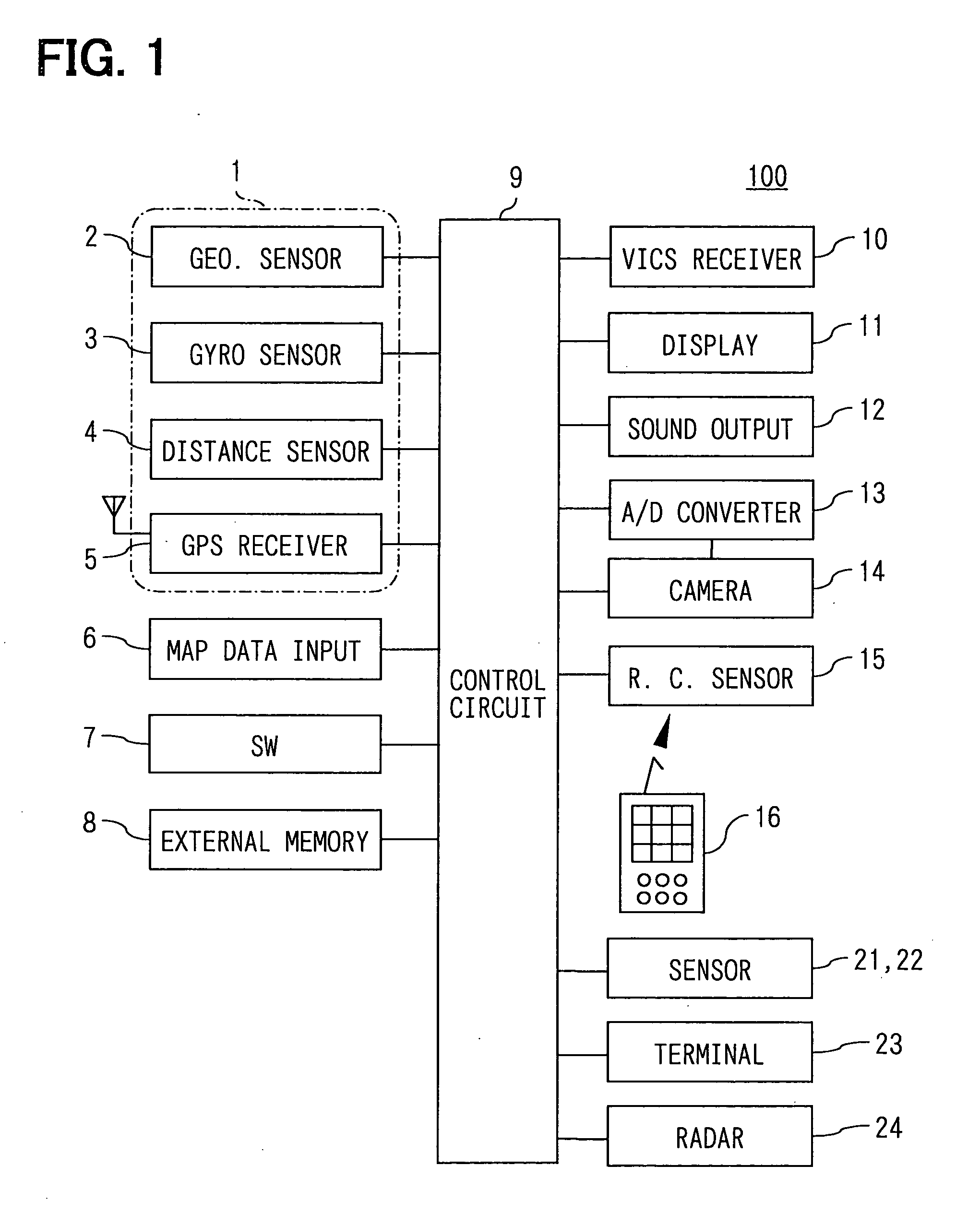 Car navigation device